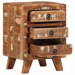 Bedside Cabinet 37x32x50 cm Solid Wood Reclaimed 4104517