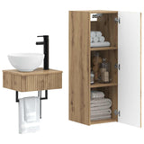 Bathroom Furniture Set 2 pcs Artisan Oak 33 x 34.5 x 100 cm 3406102