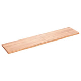 Table Top Light Brown 180x40x cm Treated Solid Wood Oak 3156389