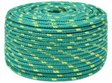 Multipurpose Utility Rope 12 mm 100 m Green PP 930 kg Max Load 3473257