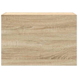 Bathroom Wall Cabinet Sonoma Oak 60x25x40 cm Engineered Wood 860069
