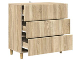 Drawer Cabinet Sonoma Oak 66 x 34.5 x 90 cm Engineered Wood 894607