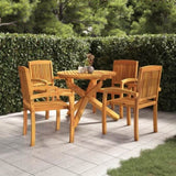 Garden Dining Set Natural Teak Solid teak wood Standard 3073201