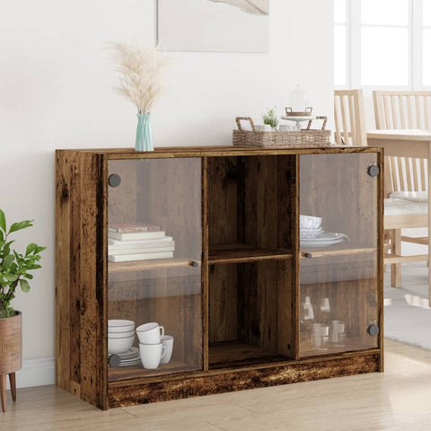 Sideboard Old Wood 102x37x75.5 cm Engineered Wood 3318724