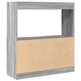 Highboard Grey Sonoma 92x33x100 cm Engineered Wood 855129