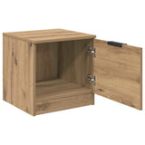 Bed Cabinet 2 pcs Artisan Oak 40 x 39 x 40cm Engineered Wood 880499