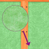 Rabbit Hutch Brown 117.5x97x47.5 cm Solid Wood Pine 172286