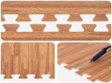 Floor Mats 12 pcs Wood 4.32 m EVA Foam 42040751