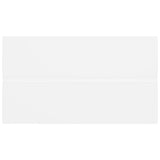 Sink Cabinet with Built-in Basin White Engineered Wood 3071639