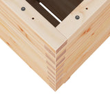 Garden Planter 50x50x72.5 cm Solid Wood Pine 3282574
