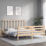 Bed Frame without Mattress 160x200 cm Solid Wood Pine 3193801