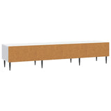 TV Cabinet with Drawer White 147 x 34.5 x 30 cm Engineered Wood 894935