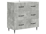 Drawer Cabinet Concrete Grey 66 x 34.5 x 89.5 cm 894838