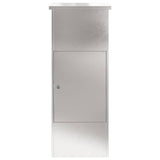 Parcel Drop Box Silver 44.5 x 29 x 110.5 cm Stainless Steel 874930