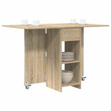 Dinning Table 115 x 70 x 75 cm Engineered Wood Sonoma Oak 8006031