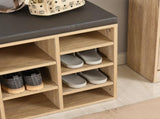 Multi-Storage Shoe Rack w/ 14 Compartments Cushion Moving Shelves Solid Frame Foot Pads Home Office T3398P344820