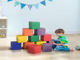 12 Piece Soft Play Foam Blocks Toy Building Stacking Compliant Learning Toys for Toddler Baby Kids T3398P348551