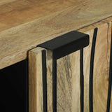 Sideboard Brown 90 x 33 x 75 cm Solid mango wood 4017964