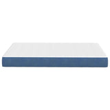 Bed Mattress with Mattress Blue 120 x 200 cm Fabric 42008284