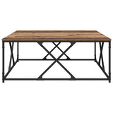 Coffee Table Old Wood 100 x 100 x 40 cm Engineered Wood 882769