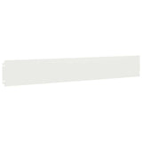 Lawn Edgings 50 pcs White 15x103 cm Cold-rolled Steel 860149