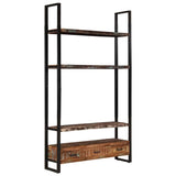 Bookshelf 118x30x200 cm Solid Reclaimed Wood 321054
