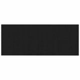 Bed Headboard Black Oak 200 x 1.5 x 80.5 cm Engineered Wood 863158