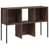 Bookcase Brown Oak 102x28x172 cm Engineered Wood 3213661