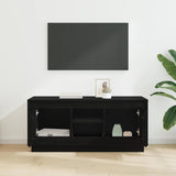 TV Cabinet Black Oak 102 x 35 x 45 cm Engineered Wood 881315