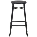 3 Piece Bar Set Steel Black 276845