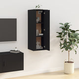 Wall Mounted TV Cabinet Black 40x34,5x100 cm 816681
