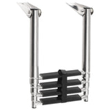Folding Boarding Ladder 4-step Stainless Steel 92375
