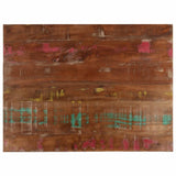 Table Top 80x70x1.5 cm Rectangular Solid Wood Reclaimed 371071