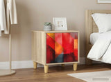 Bedside Cabinet HEESCH 2 pcs Sonoma Oak 36 x 33 x 50 cm 8007208