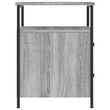 Bedside Cabinets 2 pcs Grey Sonoma 44x45x60 cm Engineered Wood 826010