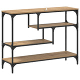 Console Table Artisan Oak 100 x 30 x 75 cm Engineered wood 883541