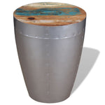 Aviator Stool Solid Reclaimed Wood 244243