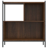 Bookcase Brown Oak 72x28x77.5 cm Engineered Wood 838882