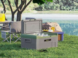 30L Portable Car Refrigerator - Light Green and Grey T3398P349482