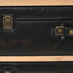 Drawer Cabinet Solid Fir Wood 80x36x75 cm 245778
