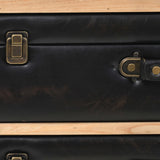 Drawer Cabinet Solid Fir Wood 80x36x75 cm 245778
