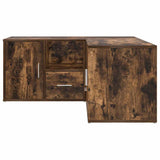 Corner Cabinet Smoked Oak 160x40x45 cm Engineered Wood 3307823