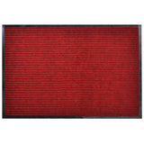 Red PVC Door Mat 120 x 180 cm 241272