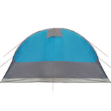 Family Tent Tunnel 7-Person Blue Waterproof 94626