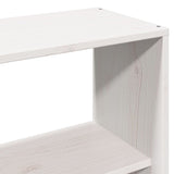Bed Frame without Mattress White 160x200 cm Solid Wood Pine 3323216