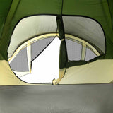 Family Tent Tunnel 6-Person Green Waterproof 4009458