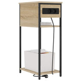 Bedside Cabinet Sonoma Oak 41 x 28 x 76 cm Engineered Wood 859576