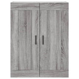 Highboard Grey Sonoma 69.5x34x180 cm Engineered Wood 3199575