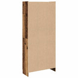 Highboard Old Wood 82.5x30.5x185 cm Engineered Wood 3318716