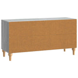 TV Cabinet Grey Sonoma 99 x 34.5 x 50 cm Engineered Wood 894261
